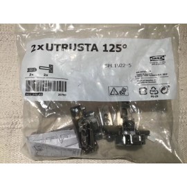 IKEA 4 IKEA UTRUSTA 125° Hinge Brand New 602.046.45