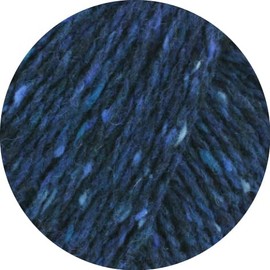 LandLust Soft Tweed 180 114 - Dark Blue Mottled