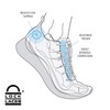 LOCK LACES unisex adult LOCK LACES Elastic No Tie Shoelaces