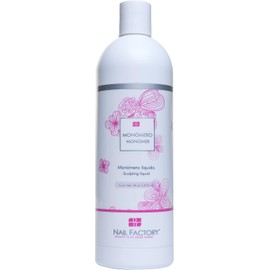 NAIL FACTORY - MONÓMERO, Líquido Acrílico Para Uñas Esculpidas, Bajo Aroma, 32 fl Oz. / 1 Lt.