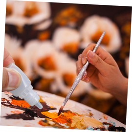 Tofficu 50pcs Pigment Ink Bottle Paints Tool Storage Organizer -Free Bottle Drip Nozzle for Easy Observation