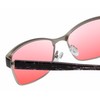 Calabria Gardenia Pink Tint FL-41 Reading Glasses +3.50 Black Enamel