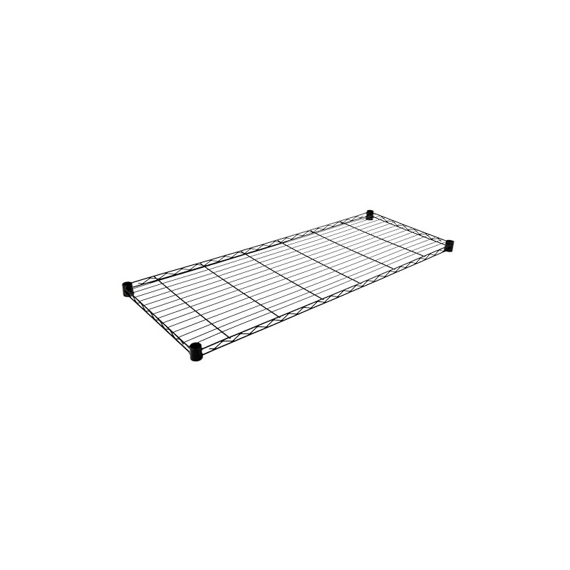 FSE 373-1842BK Wire Shelf, 42"W x 18"D, 600-800 lb. Capacity,