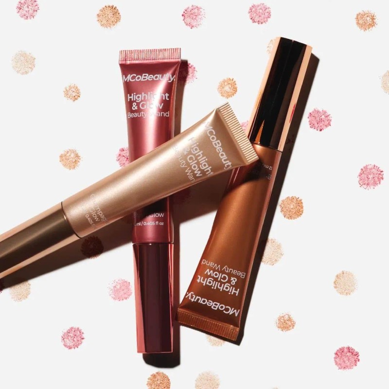 Mcobeauty Varita De Belleza Highlight & Glow, Brillo Champán