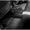 3pz Tapete Uso Rudo Grueso Chevy Silverado 1500 2000 Negro
