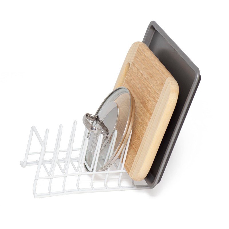 simplywire - Plate Rack/Drainer - Kitchen Cabinet Organiser - Small