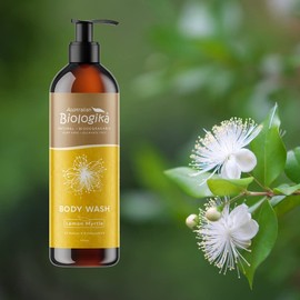 Biologika Organic Lemon Myrtle Body Wash 500 ml, Multicolor