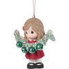 Precious Moments 251002 Deck The Halls 2025 Dated Girl Bisque