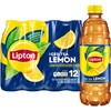 Lipton Iced Tea Lemon, 16.9 Fl Oz Bottles (Pack of