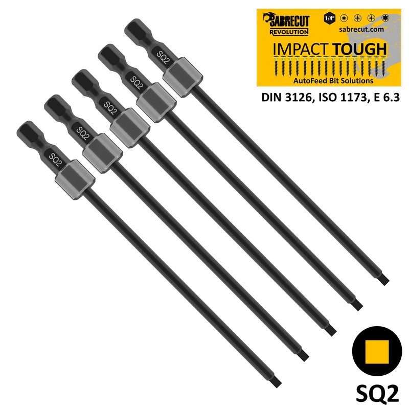 5 x SabreCut AFSC130MSQ2_5 130mm SQ2 Compatible with Makita DFS250