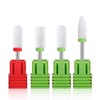MelodySusie 4 x Ceramic Nail Cutter Bits Set Nail Cutter