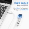 Poyiccot USB C U Shape Adapter, 40Gbps 180 Degree USB