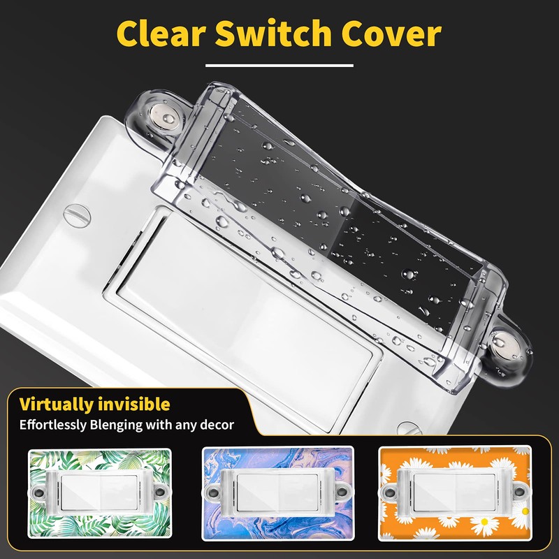 Light Switch Guard Cover- PSZEZNZ Light Switch Outlet Covers for