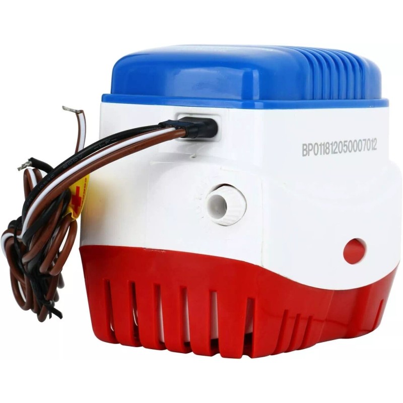 Amarine Made 12V 1100GPH Automatic Submersible Boat Bilge Water Pump