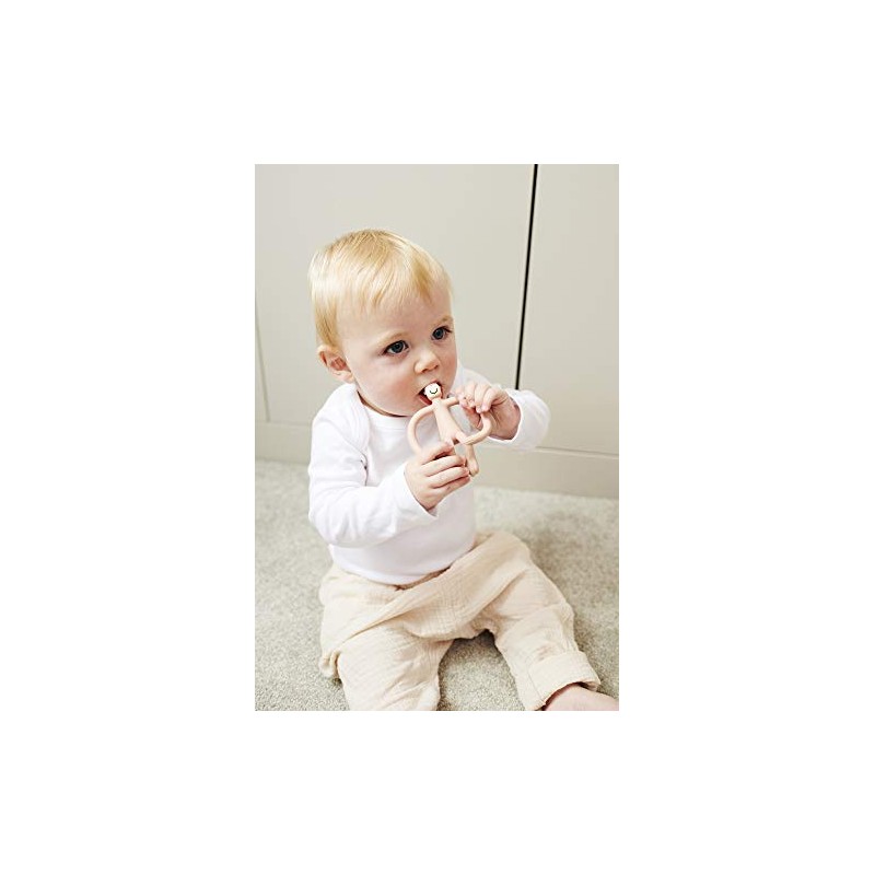 Mordedera para Bebé Matchstick Monkey - Teething Toy (Rosa Nordico)