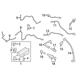 Ford DL3Z-6A664-A Genuine Hose - Vent