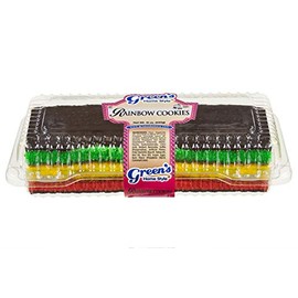 Green's Bakery Hand-Dipped Kosher Rainbow Cookies - 3-Pack