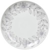 Hasamiyama Nishiyama Plate, 10.6 inches (27 cm), Daisy, Gray