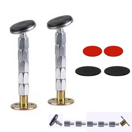 Hayaww 2 pieces anti-shake bed 36-150 mm bed frame, anti-shake tool spacer, wall adjustable bed spacer, wall spacer, adjustable metal for bed, cabinet, chair, sofa, fridge