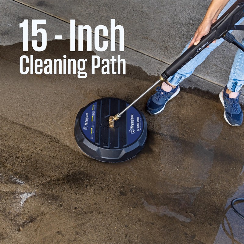 Westinghouse Universal 15” Pressure Washer Surface Cleaner Attachment - 3400