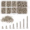 Self Tapping Screws Set, 800 Pcs M2 304 Stainless Steel