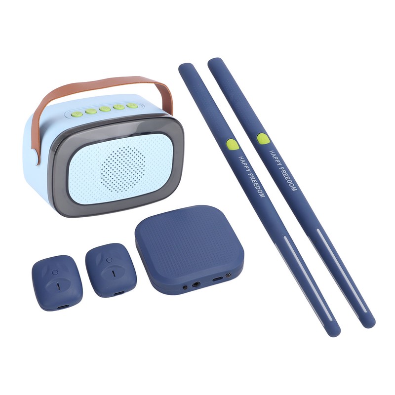 Electric Air Drum Set 3D Motion Sensing Portable Professional Virtual