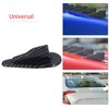 10PCS Shark Fin Kit Spoiler Wing Set with Carbon Fiber