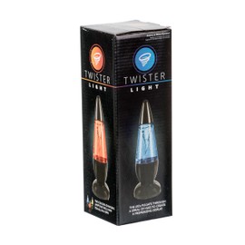 Funtime Gifts Twister Water Tornado LED Colour-Changing Lava Lamp, Integrated, Multi