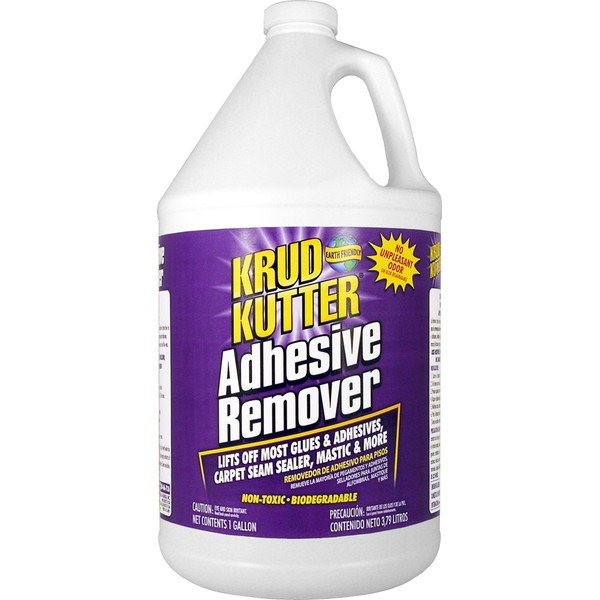 Krud Kutter AR01 Clear Adhesive Remover with Mild Odor, 1 Gallon