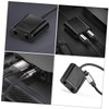 LALAFINA Optical Audio Splitter Durable Fiber Optical Splitter for Easy