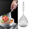 Kitchen Strainer Spoon Stainless Steel Straining Spoon Ladle Spider Strainer