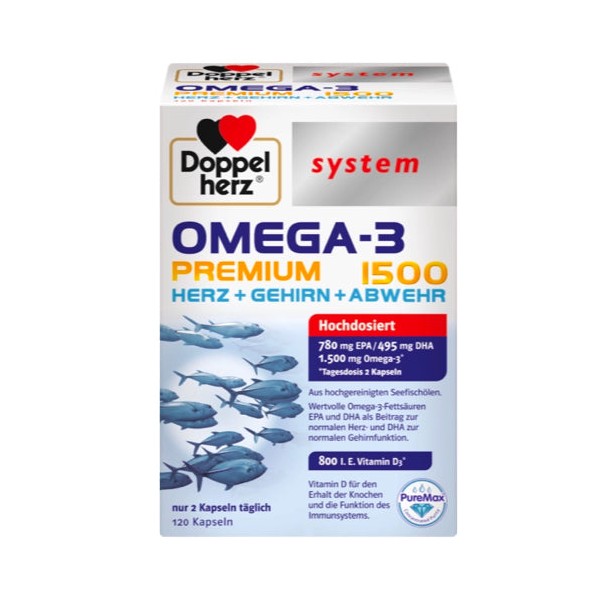 Doppelherz system Omega-3 Premium 1500 120 cap