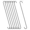uxcell S Hanging Hooks, 20inch/500mm Extra Long Steel Hanger, Indoor