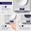 Karven AccurCore 4 Digital Kitchen Scales, Professional Weighing Scales, Stainless