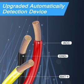 Type C Hardwire Kit for Anyski 3 Channel Dash Cam M5, Hardwire Kit Fuse for Dash Camera with Fuse Taps and Installation Tools, Low Voltage Protection for Dash Cam 11.5ft