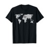 International World Flags Flags World Map Boys Girls T-Shirt