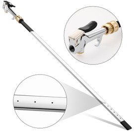 Threlaco 24" Air Filter, Radiator Cleaning Wand for High Efficiency Cooling Systems and Radiators, Water Air Cleaning Wands for Blow out Wash out Kit, Home Car Truck Power Washer Wand