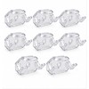 Adhesive Hat Racks for Wall & Door – Plastic No-Drill