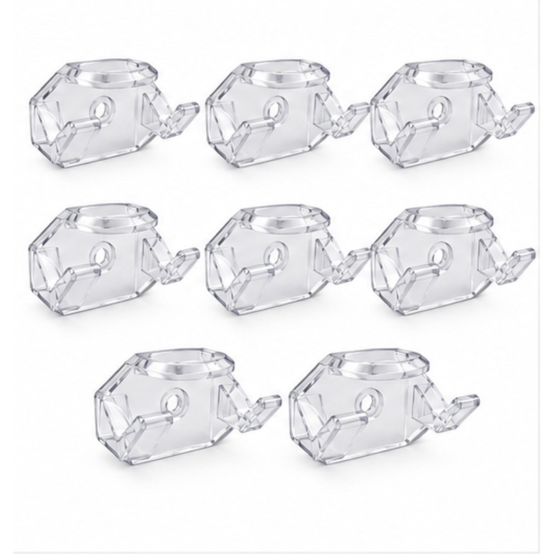 Adhesive Hat Racks for Wall & Door – Plastic No-Drill