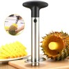 TECHTONGDA Pineapple Corer Slicer Handheld Cylindrical Stainless Steel Kitchen Tool