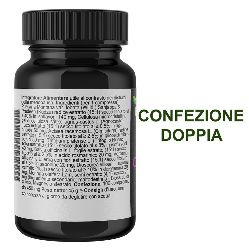 Menopausa Complesso Slim 200 Compresse - Peso Vampate Antiossidante Detox