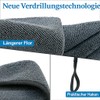 Kemes Microfibre Car Cloths, Double-Sided with 600 GSM Drying Cloth,