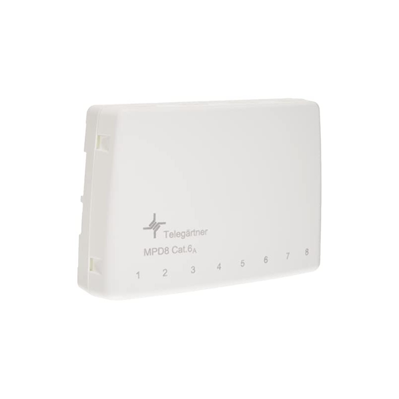 Telegärtner H02000A0103 Cat6a White network junction box H02000A0103, Cat6a, White,