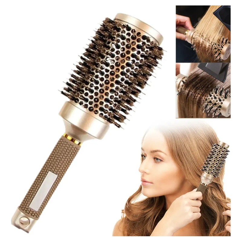 Cepillo Redondo Trmico Cermica Nano Cepillo Para Cabello