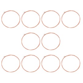 LT Easiyl D-4th 10pcs 3ft D String Acoustic Folk Guitar Strings Heavy Duty Rust Resistant Copper Strings Replacement Strings