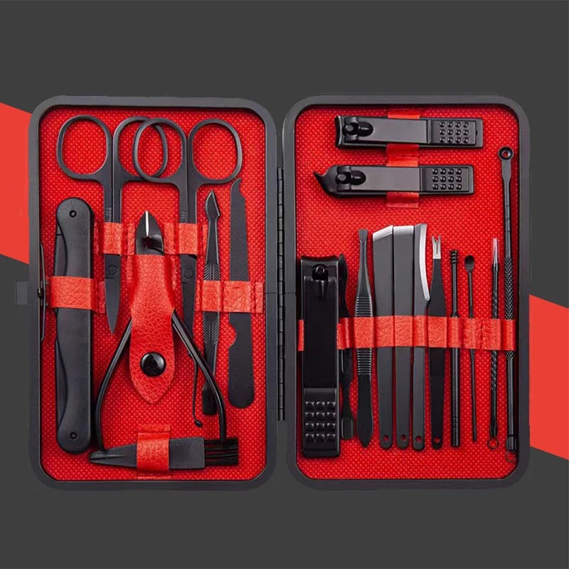 Professional Manicure & Pedicure Nail Care Set – Stainless Steel