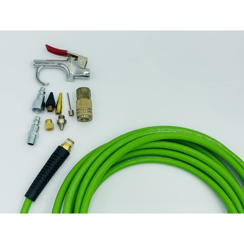 DP Dynamic Power Polyurethane Braided Air Hose 1/4" X 25