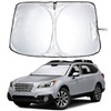 for Subaru Outback 2014-2019 Windshield Sunshade - EcoNour 240T Polyester