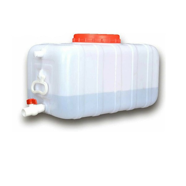 koxuyim Plastic Water Tank with Sealing Cover 75L,Perfect for Camping