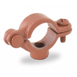 FNW 100pc 3/4” Split Ring Pipe Hanger 3/8 Copper Epoxy Coated Iron FNW7001ECF